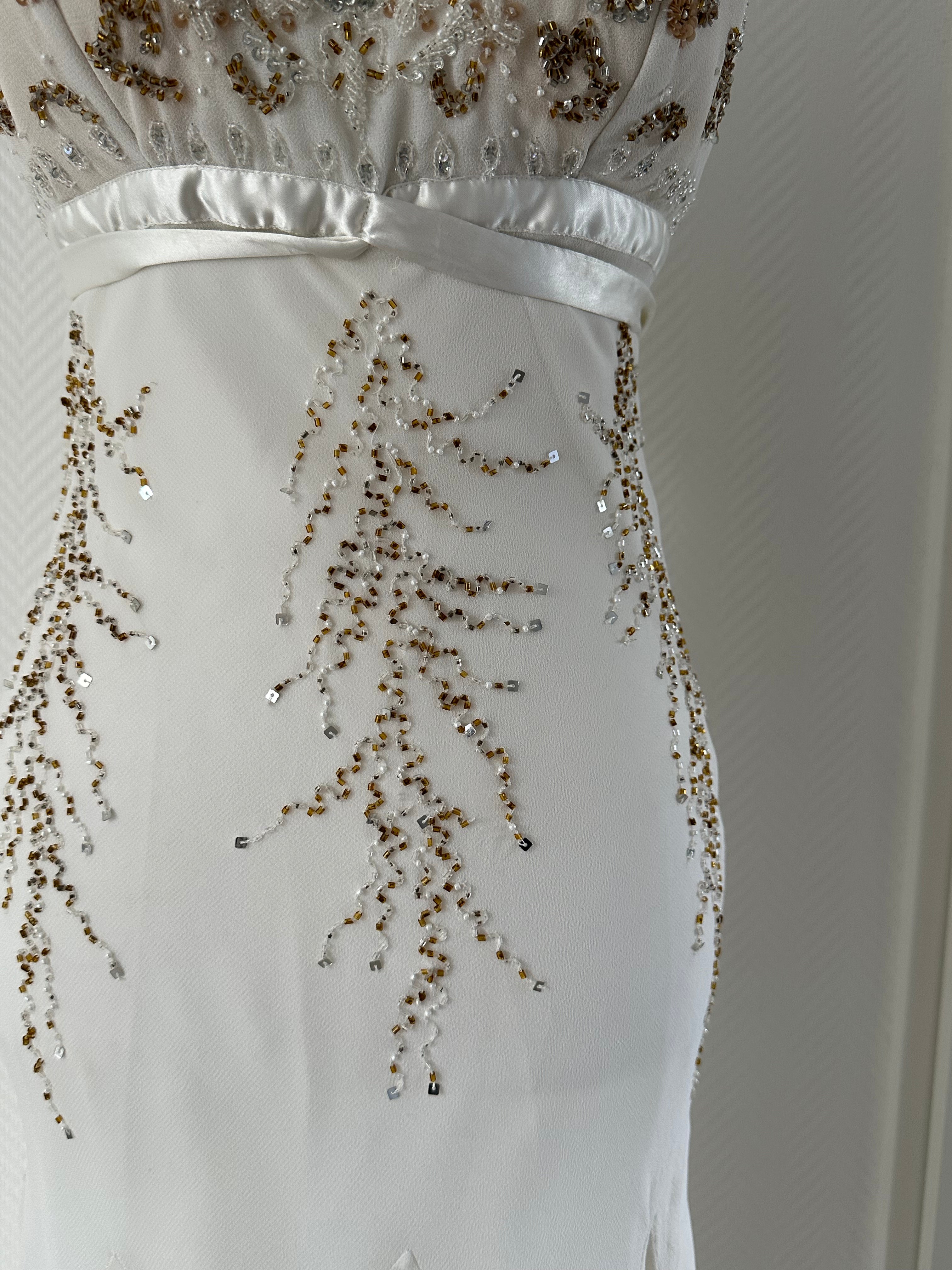 Ivory Stardust Dress - XS