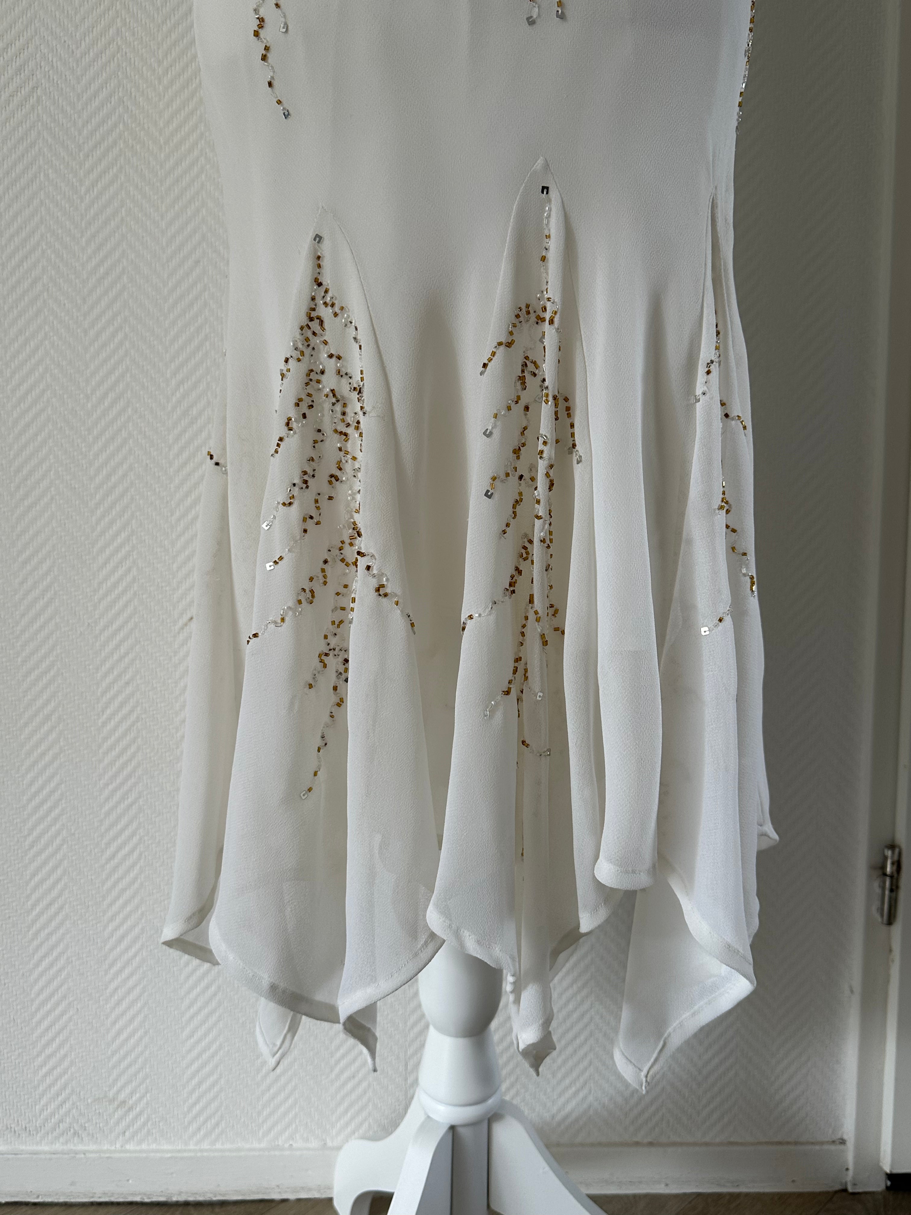 Ivory Stardust Dress - XS