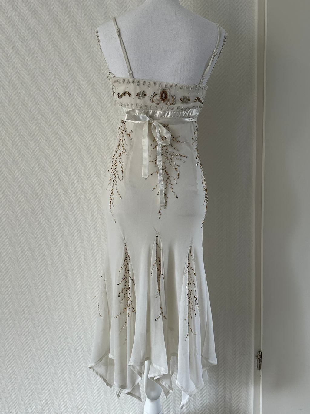Ivory Stardust Dress - XS
