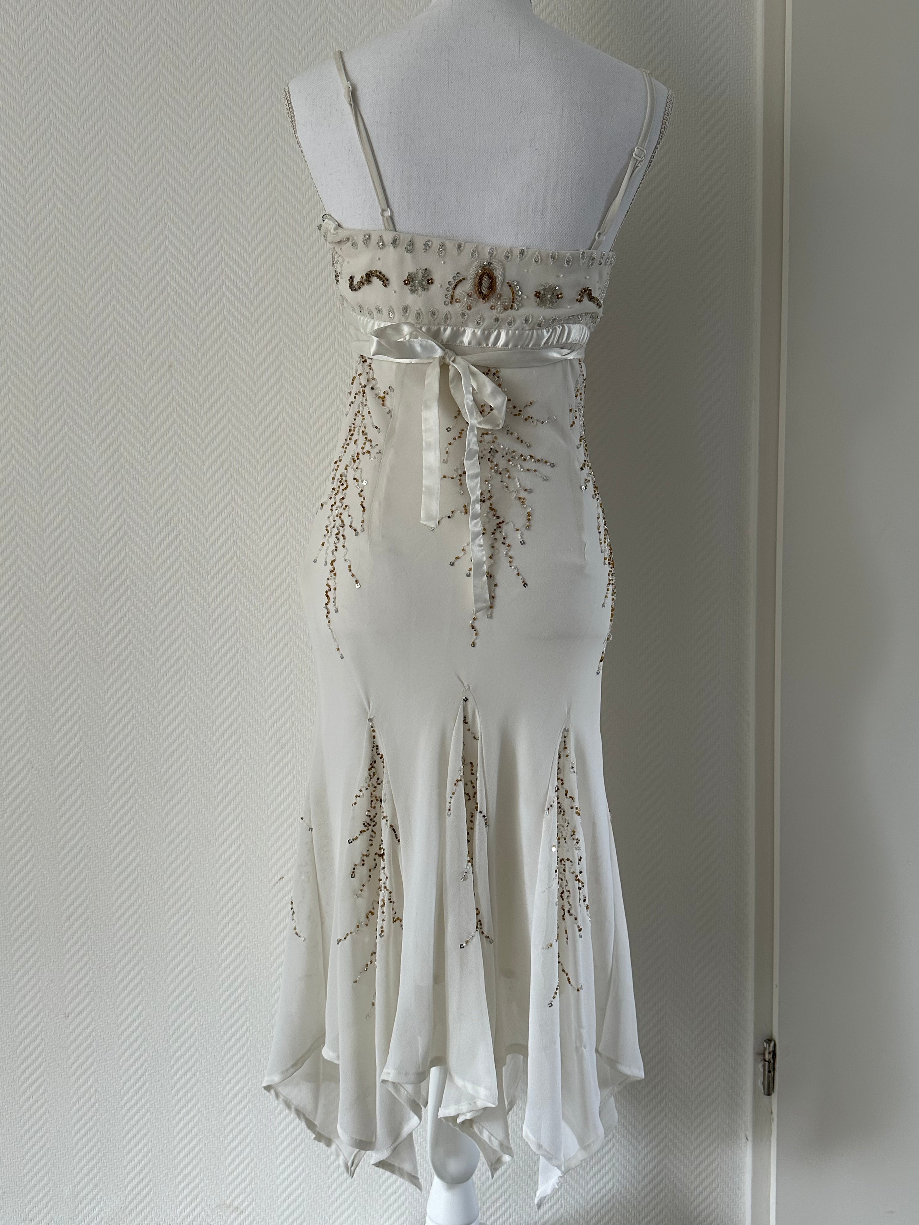 Ivory Stardust Dress - XS