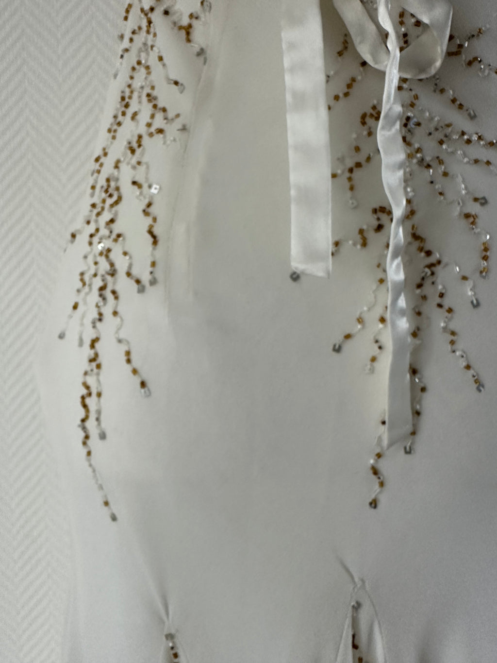 Ivory Stardust Dress - XS