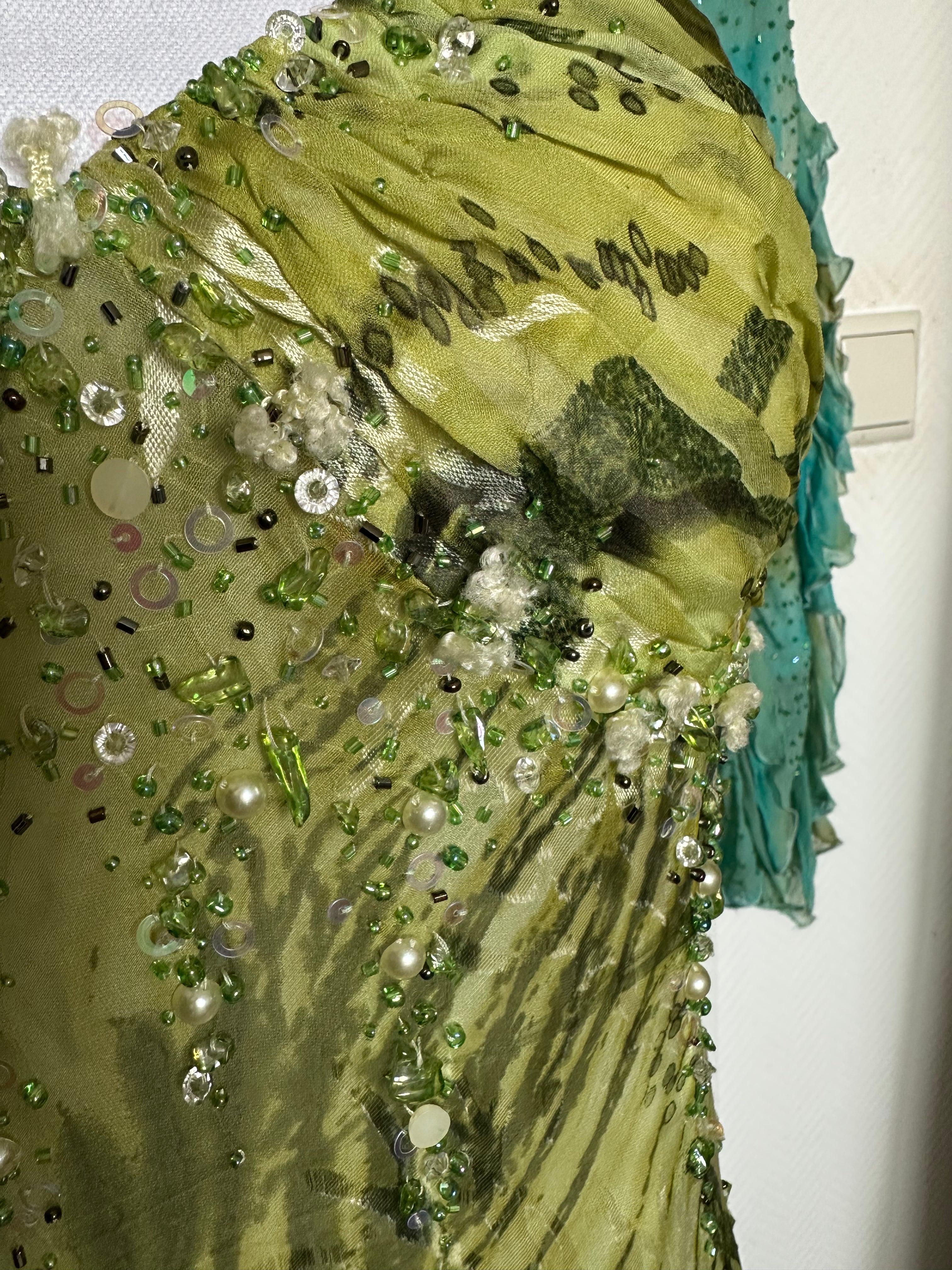 Emerald Whisper Dress - L