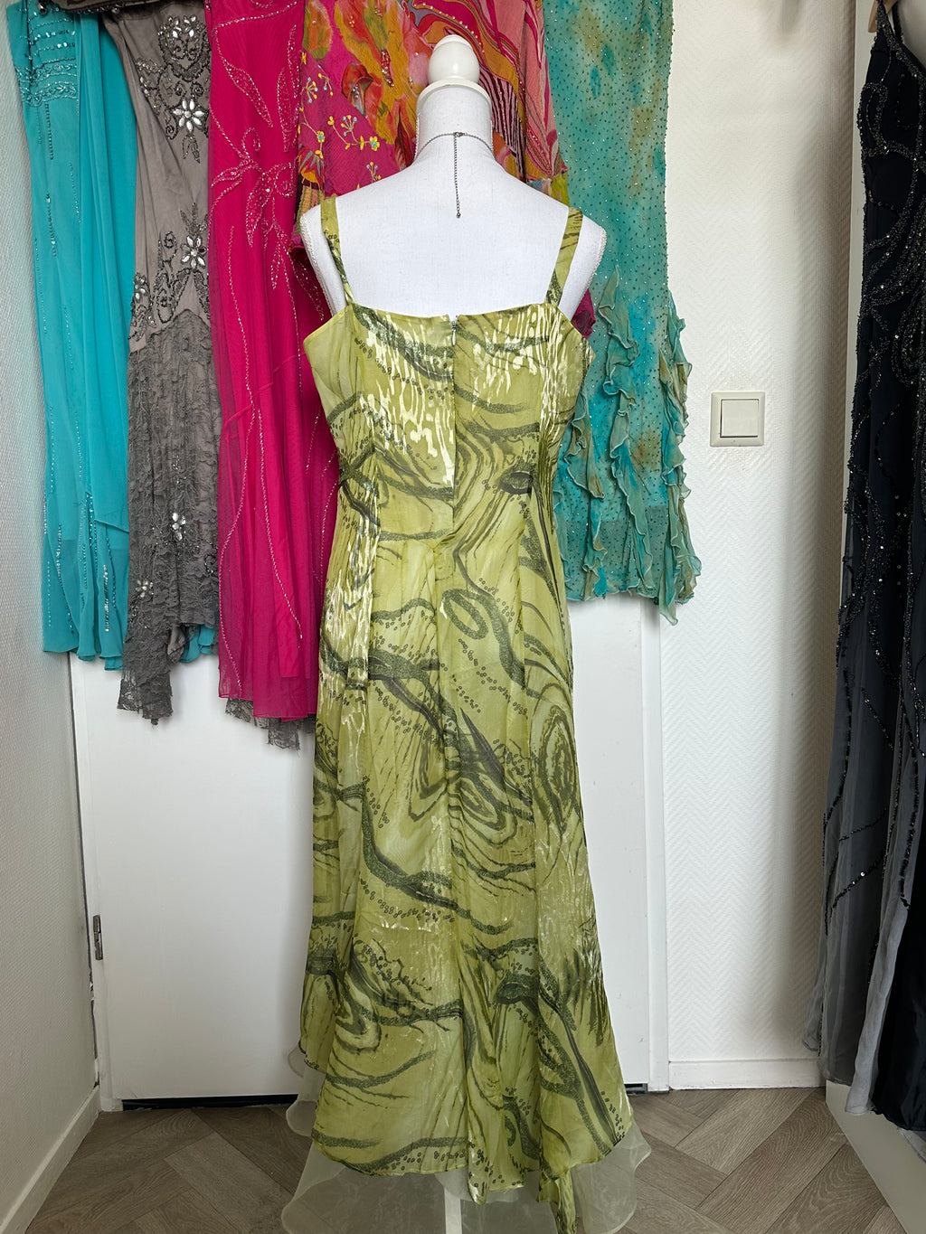 Emerald Whisper Dress - L