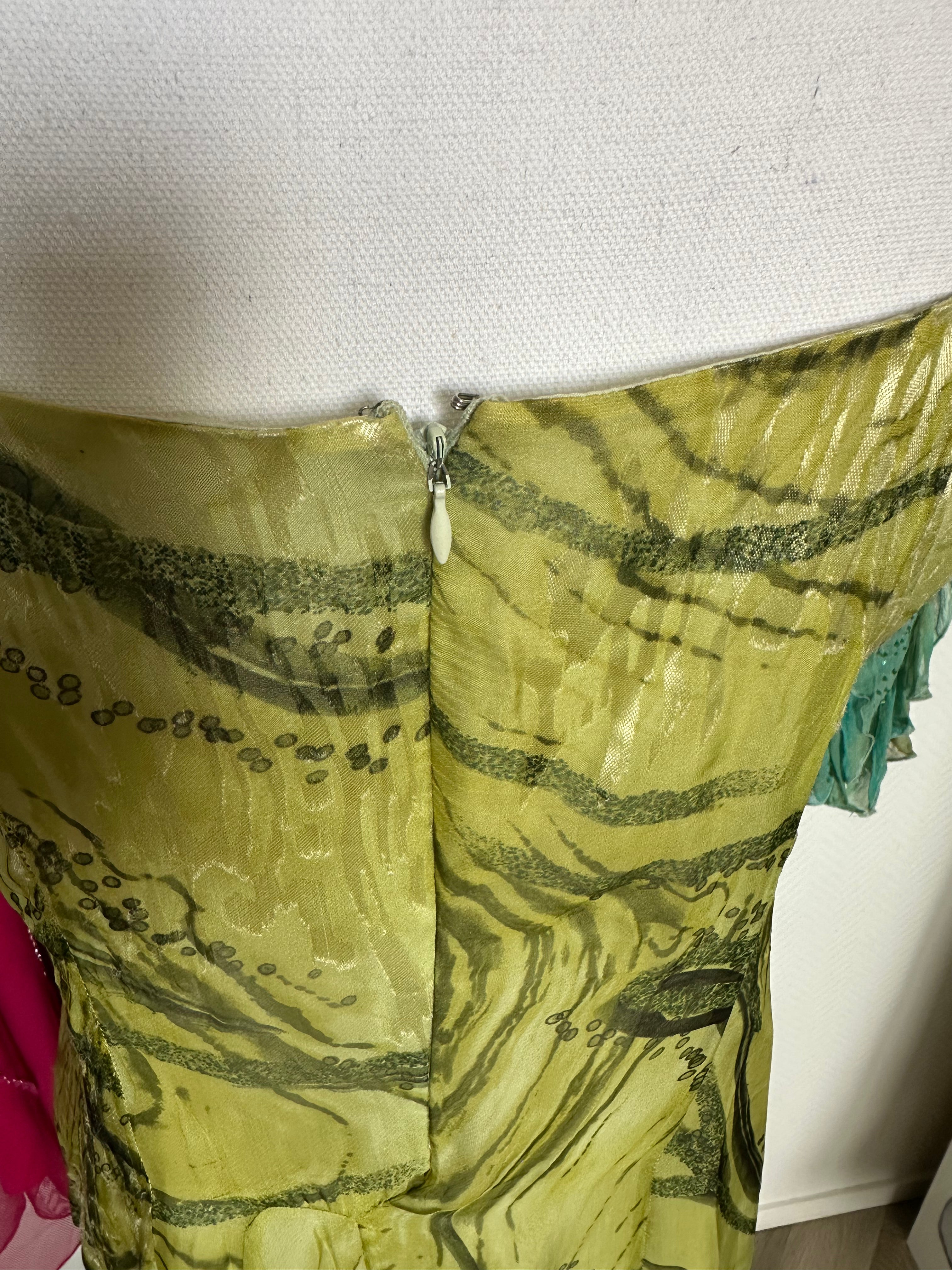 Emerald Whisper Dress - L