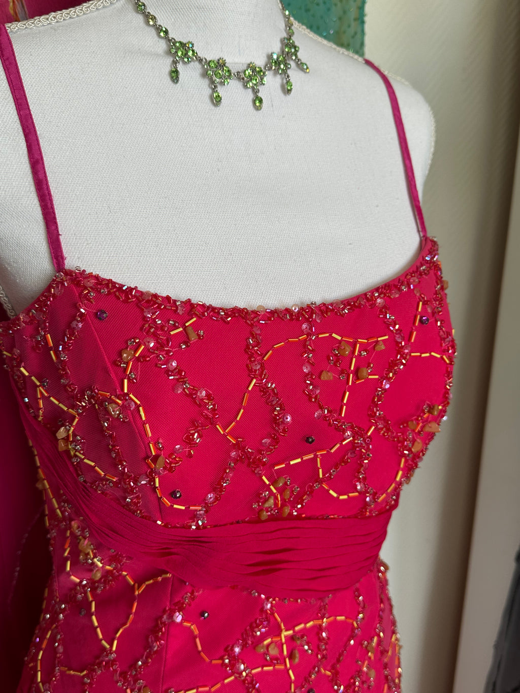 Royal Fuchsia Dress - M
