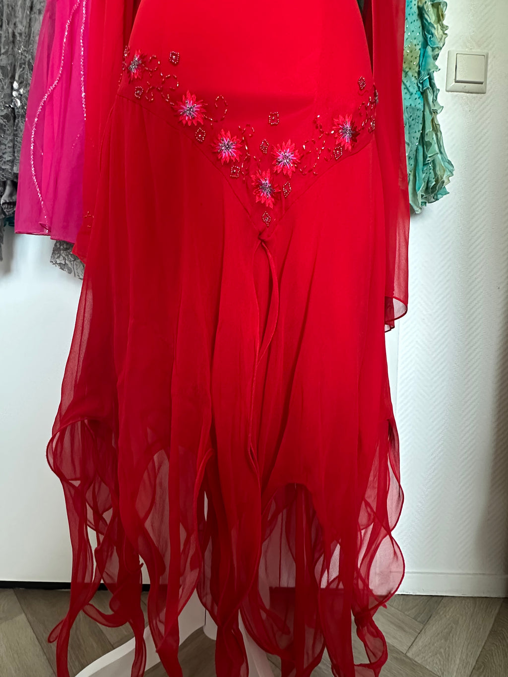 Scarlet Siren Dress - S/M