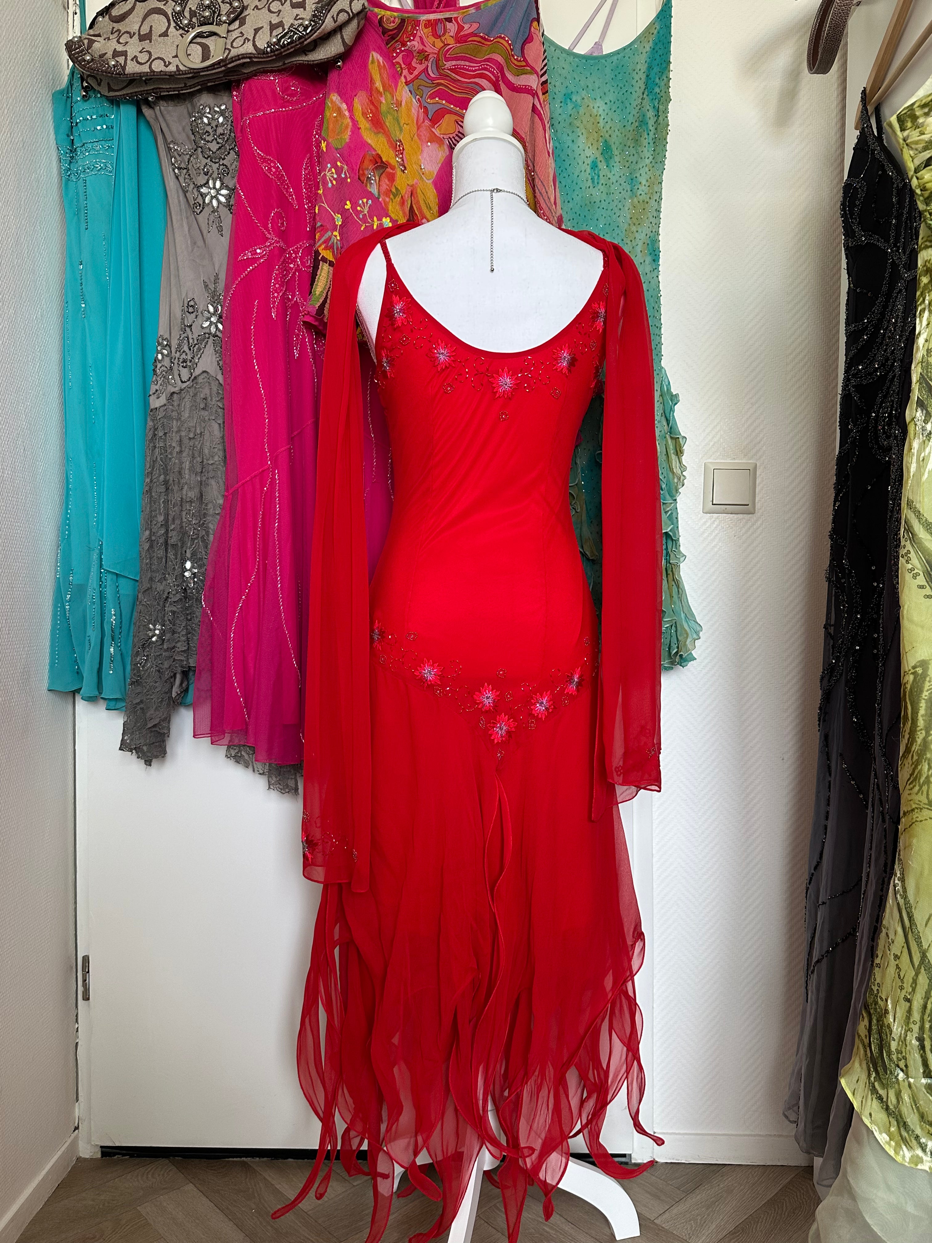 Scarlet Siren Dress - S/M